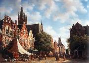 unknow artist European city landscape, street landsacpe, construction, frontstore, building and architecture. 148 Germany oil painting reproduction